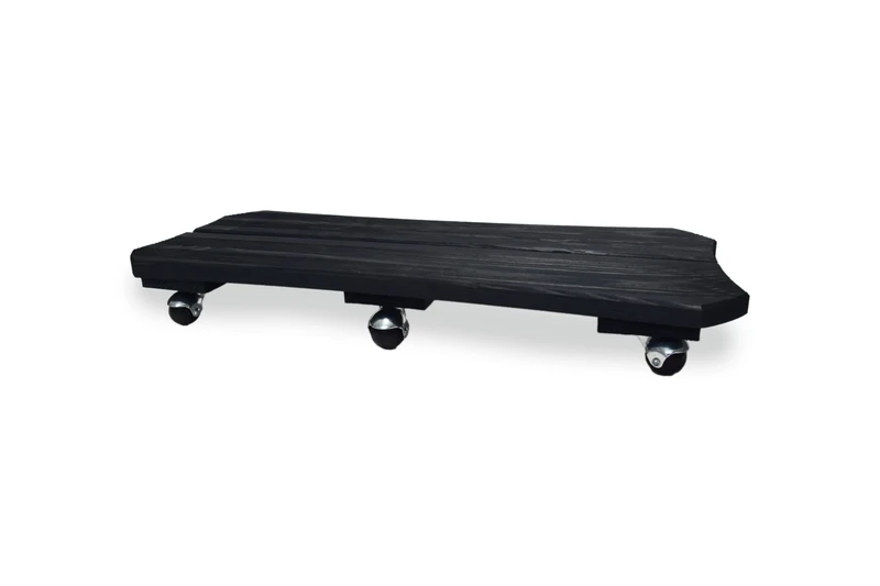 Louis Moulin Wooden Plant Roller 70 x 30 cm Anthracite