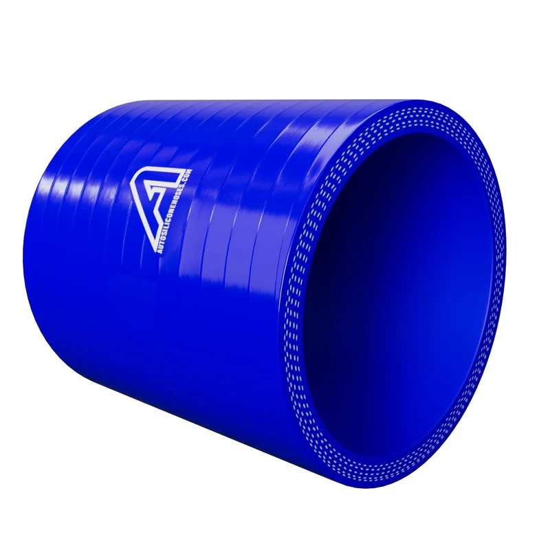 83mm 3 1/4" ID Silicone Straight Hose Joiner Coupler 900mm Length Blue