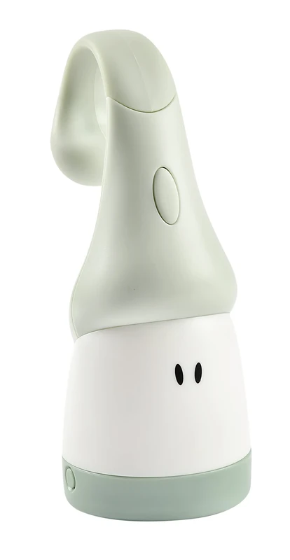 BÉABA, Portable Wireless Night Light for Children/Baby, Soft Light, Ergonomic Design: Attaches to Handles, Cot, Long Battery Life 90 h, Pixie Torch, Sage Green