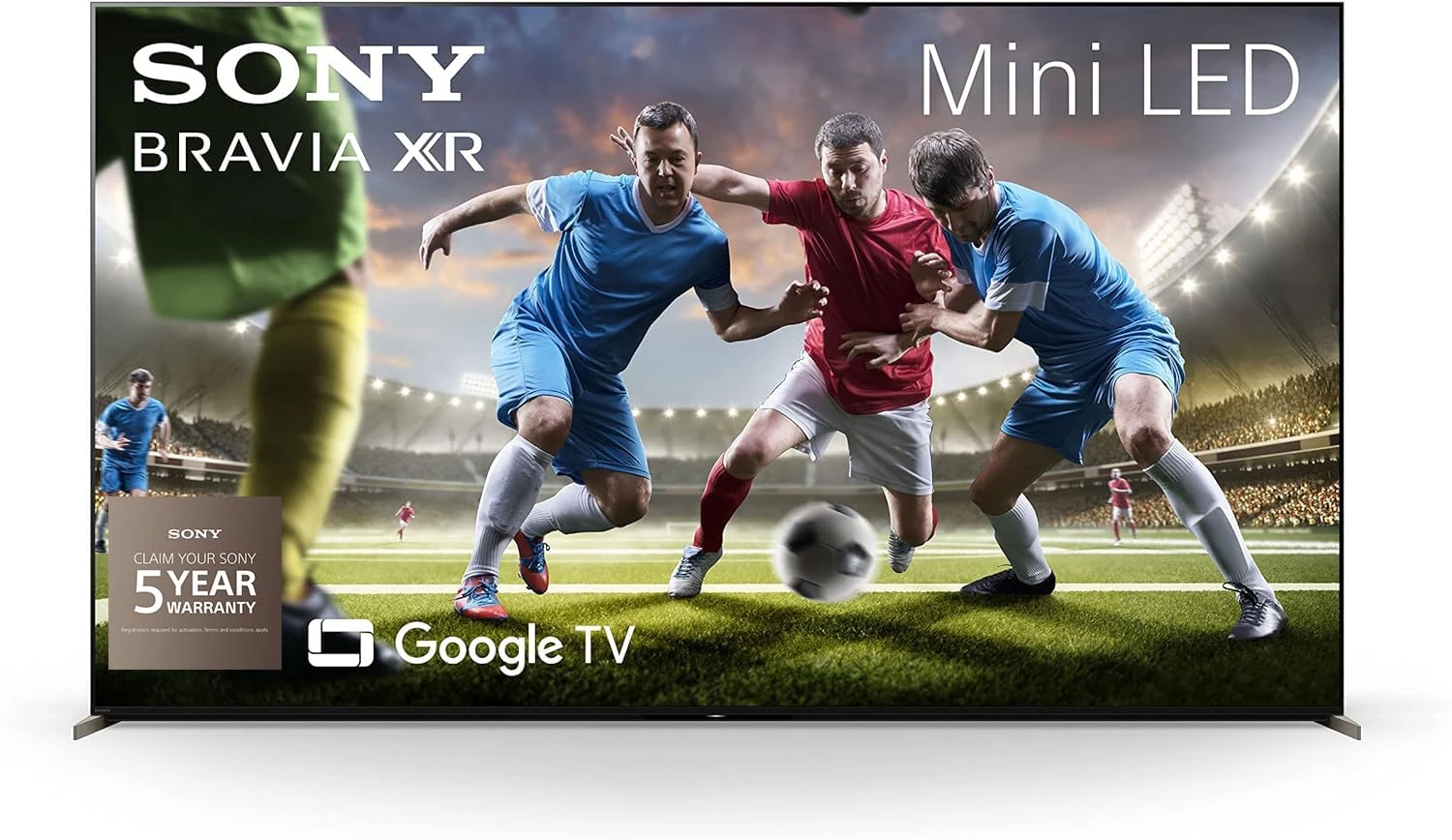 Sony XR-75X95K – 75 Inch - BRAVIA XR™ - Mini LED – 4K Ultra HD – High Dynamic Range (HDR) – Smart TV (Google TV) – Black (2022 model) - Google TV - (Black, 2022 model)