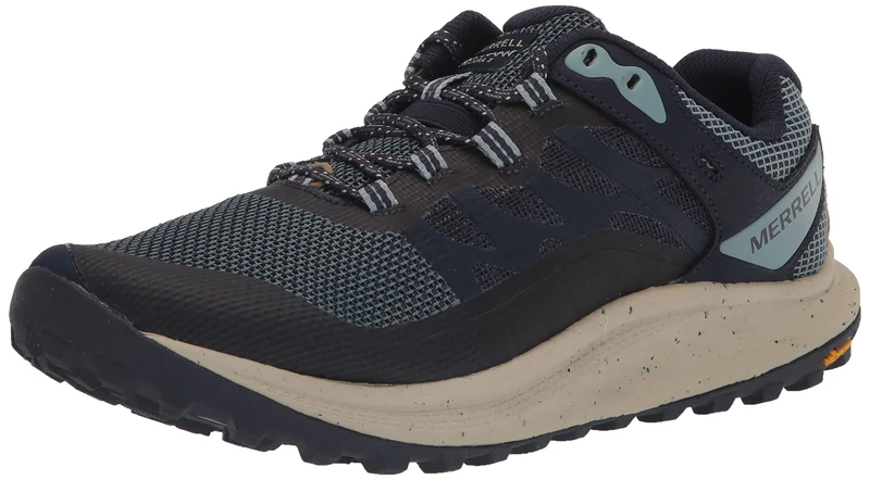 Merrell Women's Antora 3 Outdoor Trainer, Sea, UK 5