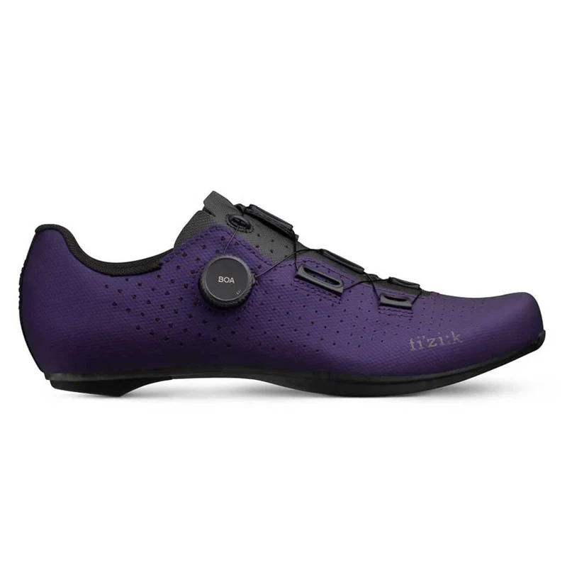 Fizik Tempo Decos Performance Road Cycling Shoes, Size 45, Purple