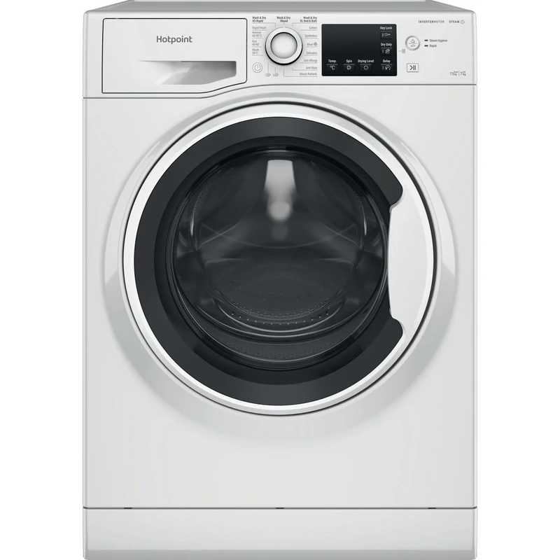 Hotpoint 11kg Wash 7kg Dry 1600rpm Freestanding Washer Dryer - White