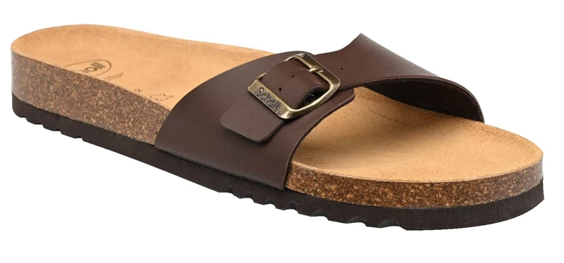 Scholl Simon, Men's Sandal, Brown, 9 UK - Image 1