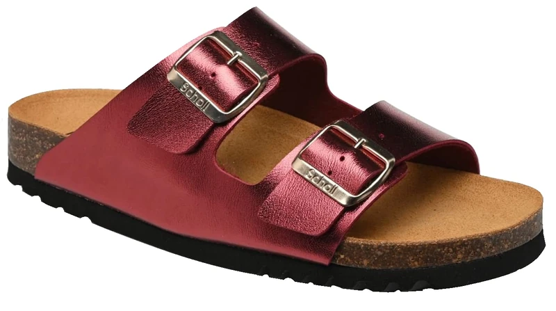 Scholl Dr Women's Josephine Sandals, bordeaux, 5 UK