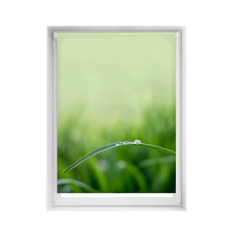 Blindecor Easy Venetian Blind, No Drilling Required, Printed, Translucent, Digital Print, Quietud, 100 x 150 cm (width x height), Fabric Dimensions 97 x 145 cm