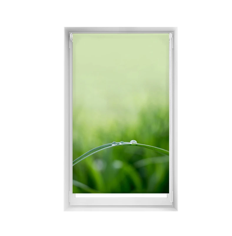 Blindecor Easy Venetian Blind, No Drilling Required, Printed, Translucent, Digital Print, Quietud, 95 x 150 cm (width x height), Fabric Dimensions 92 x 145 cm - Image 1