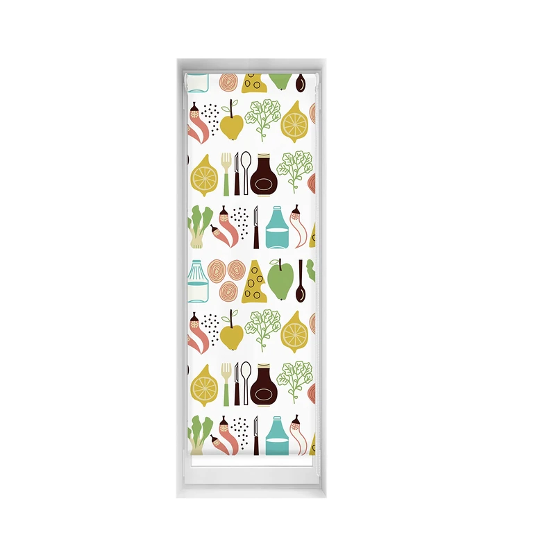 Blindecor Easy Venetian Blind, No Drilling, Printed, Translucent, Digital Print, 50 x 150 cm (width x height), Fabric Size 47 x 145 cm - Image 1