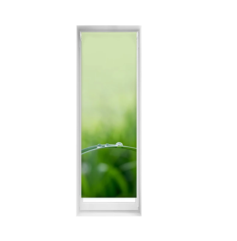 Blindecor Easy Venetian Blind, No Drilling Required, Printed, Translucent, Digital Print, Quietud, 55 x 150 cm (width x height), Fabric Dimensions 52 x 145 cm