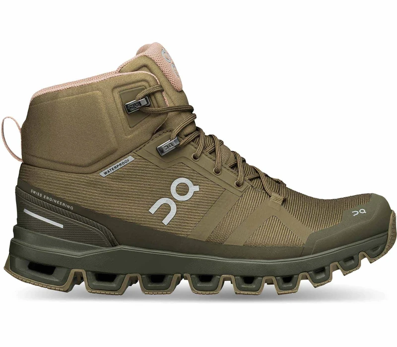 On 23.99245 Cloudrock Waterproof 1 Women Olive | Reed UK 3
