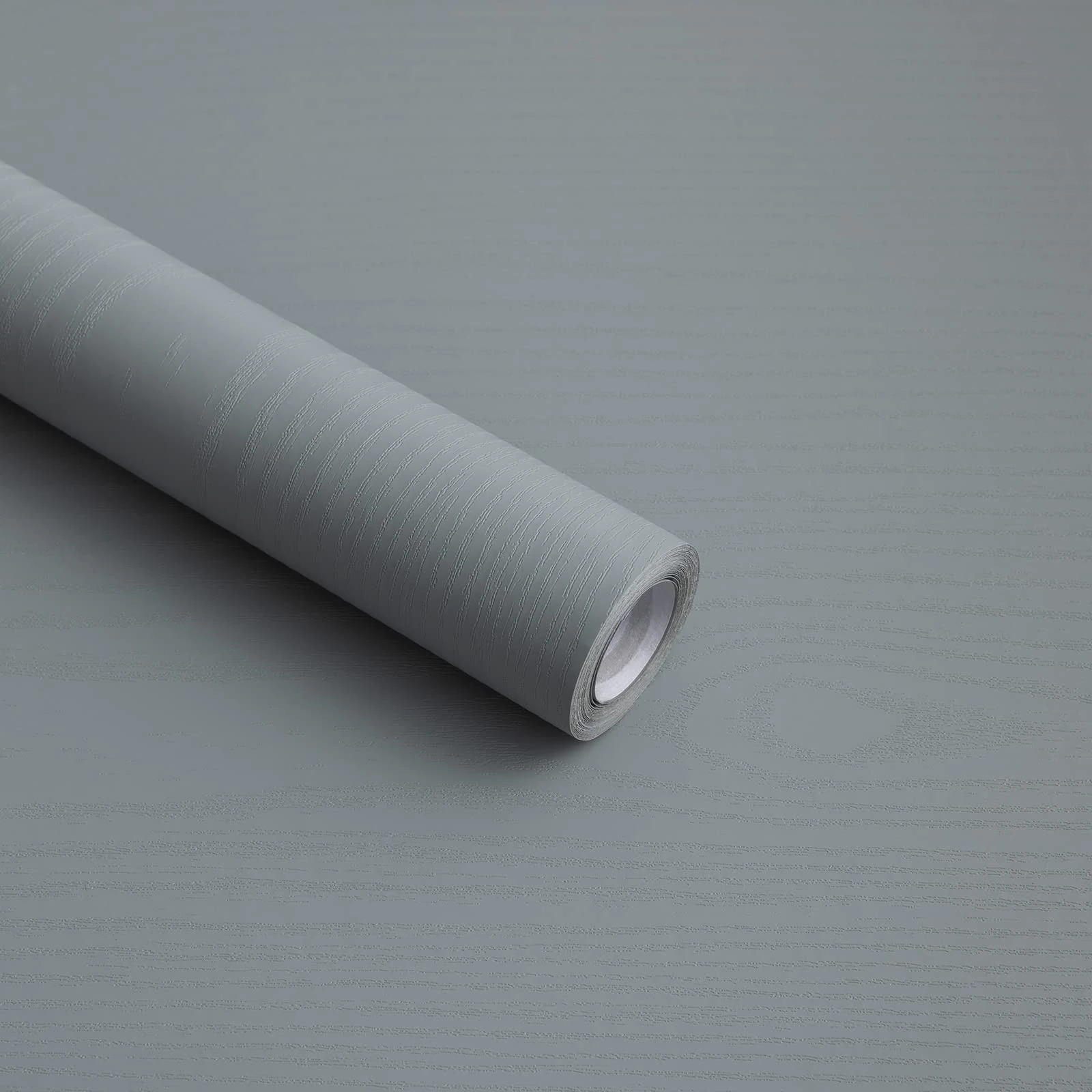 Abyssaly Sticky Back Plastic Wood Effect Vinyl Wrap Self Adhesive Wallpaper Light Grey 40cm X 300cm Waterproof Peel and Stick Wood Wallpaper for Decorative Furniture Kitchen Countertop Table