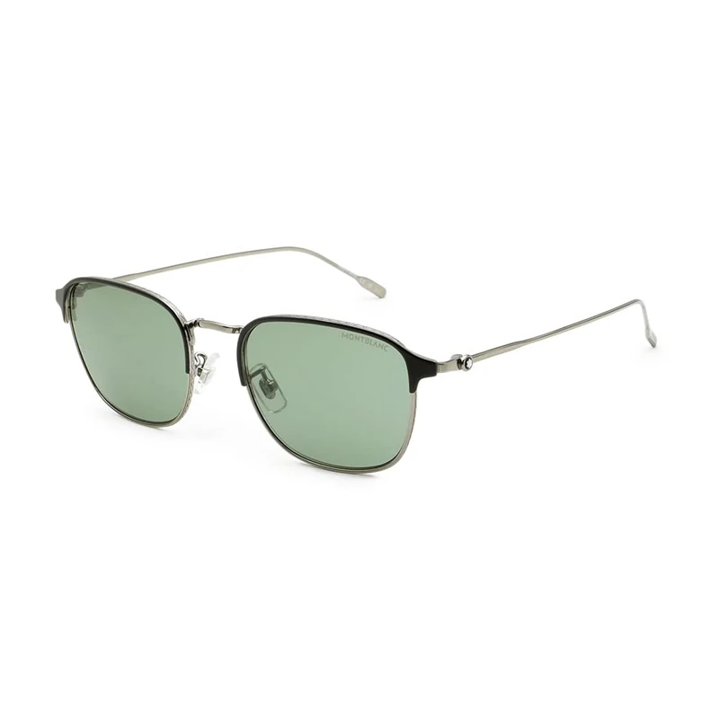 MONTBLANC Sunglasses MB0189S Ruthenium-Ruthenium-Green 54 Men's