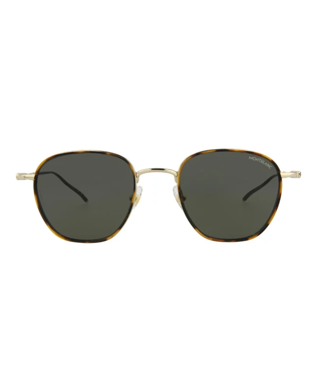 Montblanc MB0160S Sunglass Man Acetate Glasses, Men, Multicoloured, One Size