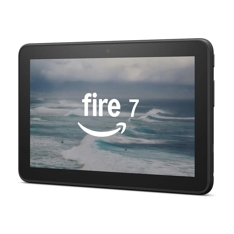 Fire 7 tablet, 7” display, 16 GB, latest model (2022 release), Black without Ads