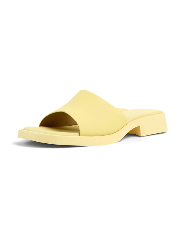 Camper Women's Dana K201485 Flat Sandals, Yellow 002, 2 UK
