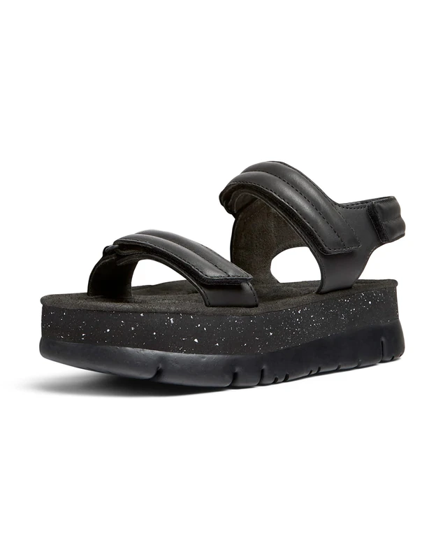 Camper Women's Oruga Up-k201509 Sandals, Black 005, 7 UK