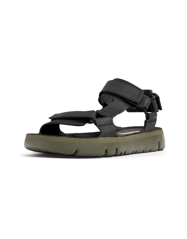 Camper Men's Oruga K100416 Sandals, Black 020, 10 UK