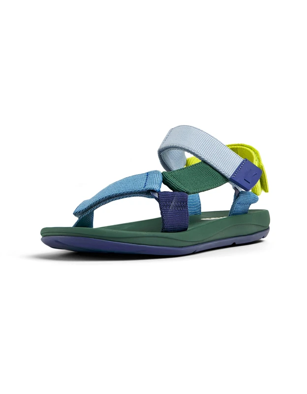 Camper Men's Match K100539T-Strap Sandal, Multicolour 025, 6 UK - Image 1