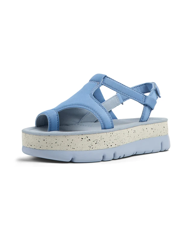 Camper Women's Oruga Up K201543 Sandals, Blue 003, 2 UK