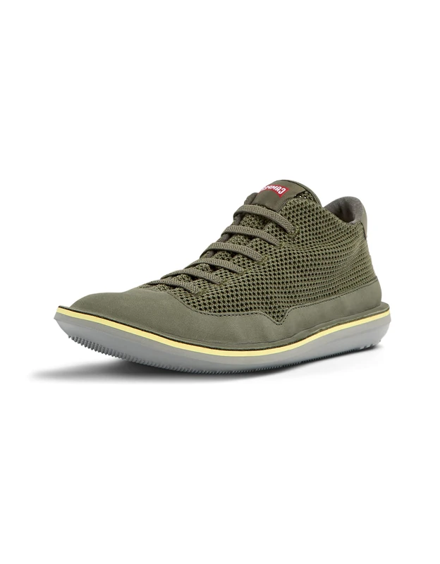Camper Men's Beetle K300327 Basket Bootie, Green 011, 42 EU Schmal