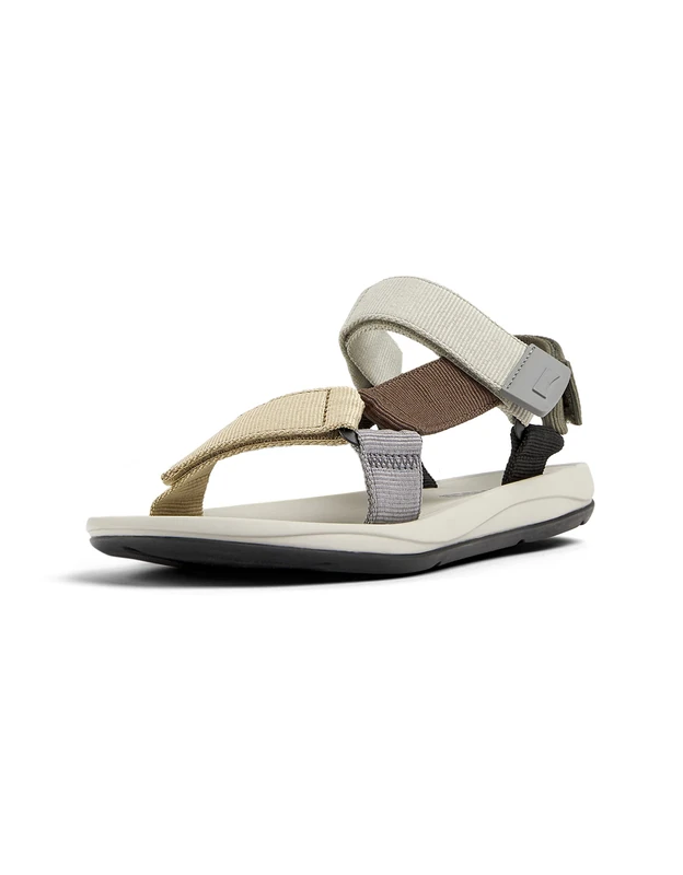 Camper Men's Match-k100539 T-Strap Sandal, Multicoloured, 7 UK