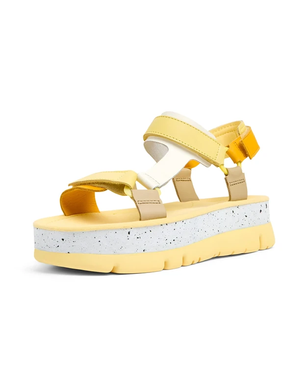 Camper Women's Oruga Up K201037 Sandals, Multicolour 027, 6 UK