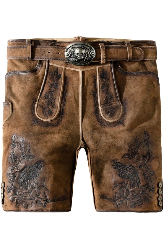 Stockerpoint Men's Götterrabe Trousers Slacks, Tobacco, 42