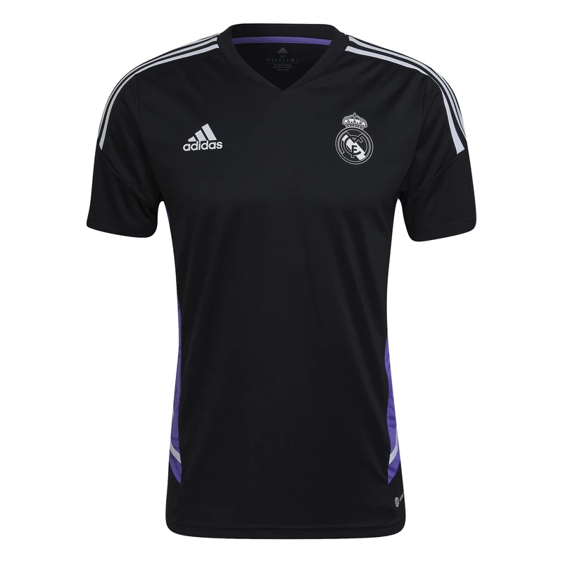 adidas Real Madrid Men's 2022/23 Season Official Jersey, Black, L UK
