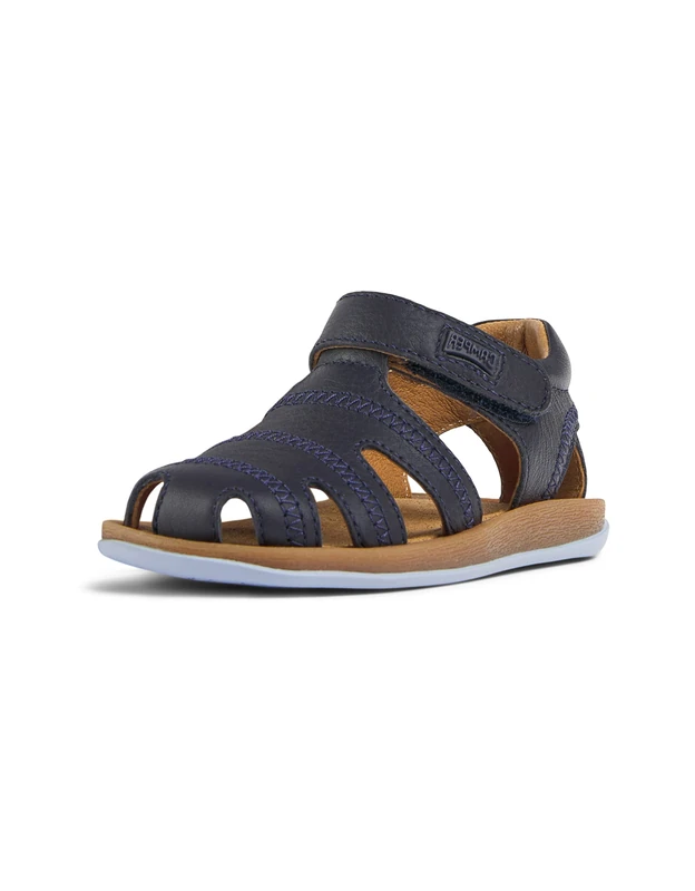 Camper Boys Bicho 80372 Sandal, Navy 068, 8.5 UK