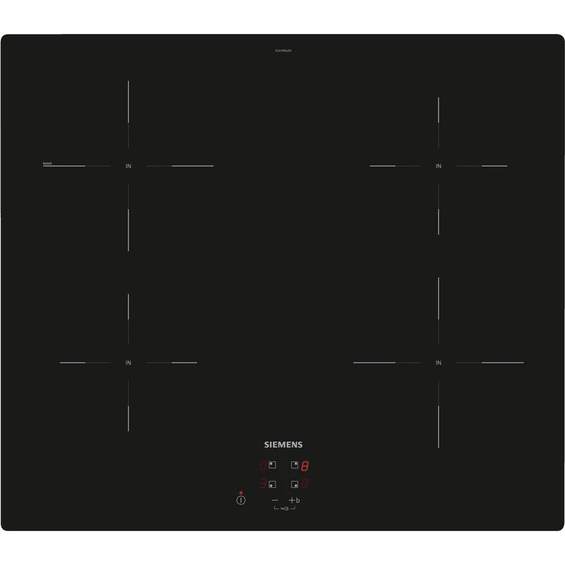 Siemens iQ100 EU61RAGA5B Induction Hob with powerInduction, powerBoost, touchControl and Child Safety Lock, Built in