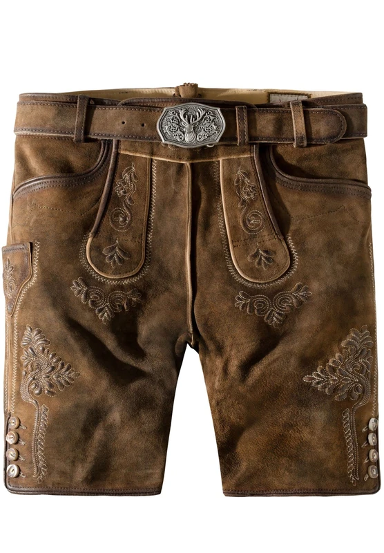 Stockerpoint Men's Hose Bertl Slacks, Stein geäscht, Standard