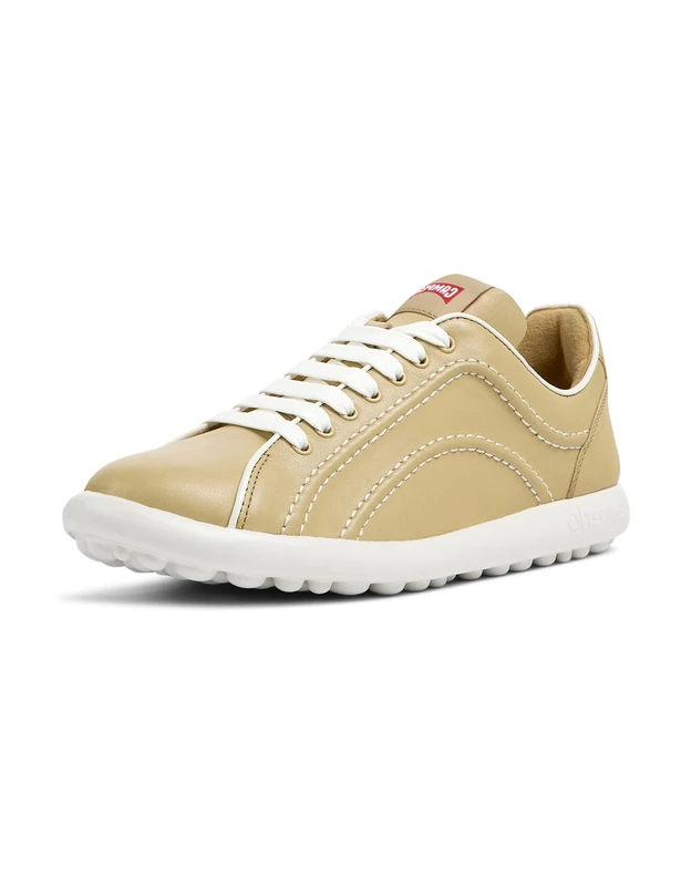 Camper Women's Pelotas XLF K201531 Sneaker, Beige, 4 UK