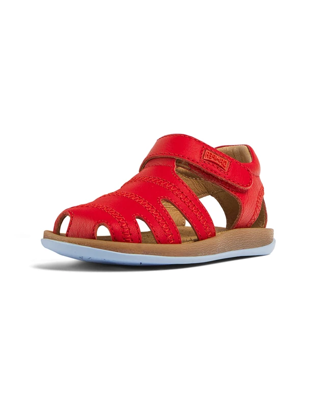Camper Unisex Kids Bicho First Walkers 80372 Sandal, Medium Red, 6 UK
