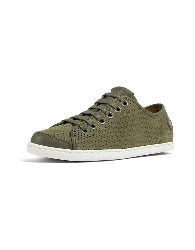 Camper Women's UNO 21815 Trainers, Green 074, 4 UK
