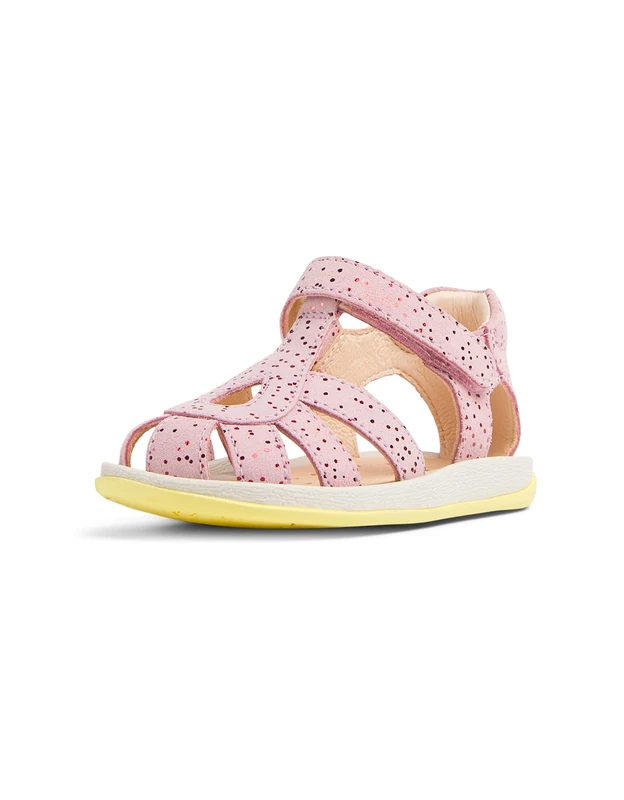 Camper Baby Girls' Bicho K800363 Flat Sandal, Pink 011, 6 UK