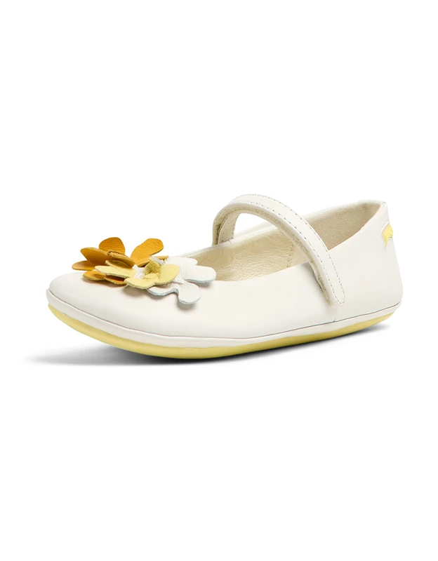 Camper Right Kids TWS Twins-K800539, Mary Jane Flat, Weiß,