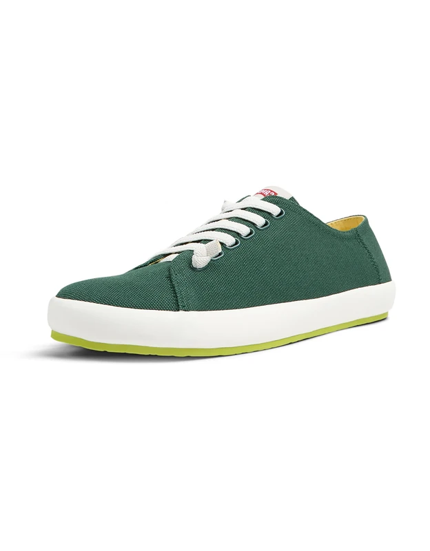 Camper Men's Peu Rambla Vulcanizado-18869 Trainers, Green 101, 7 UK