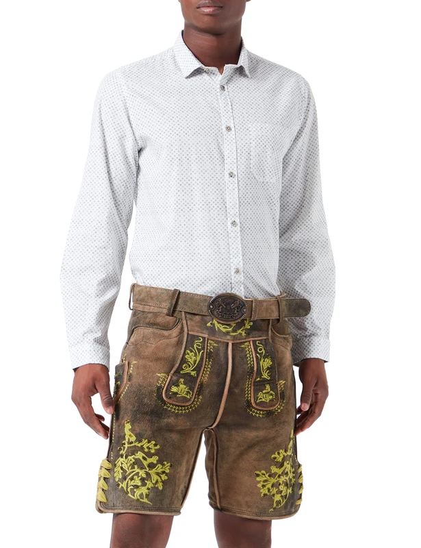 Stockerpoint Men's Rudolf Trousers Slacks, Oid Yellow, W48