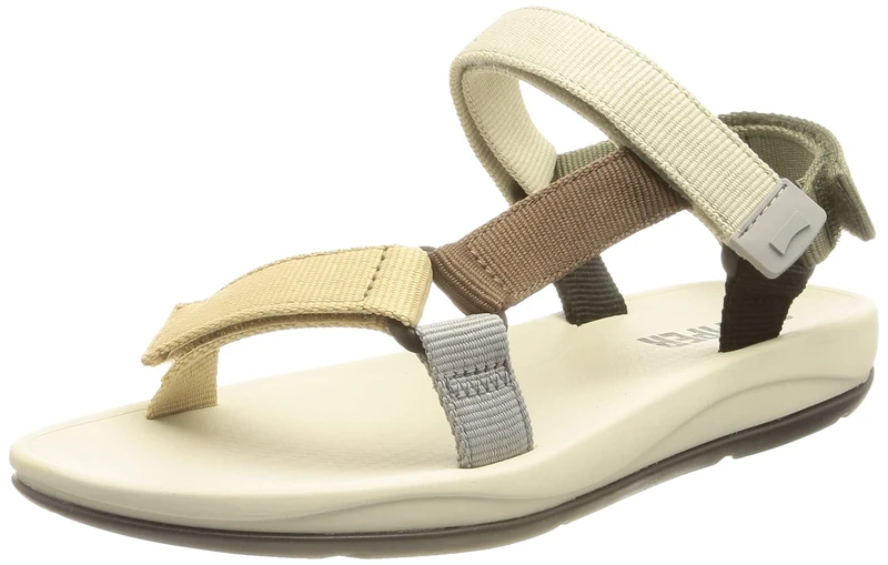 Camper Women's Match K200958 T-Strap Sandal, Multicolour 020, 9 UK