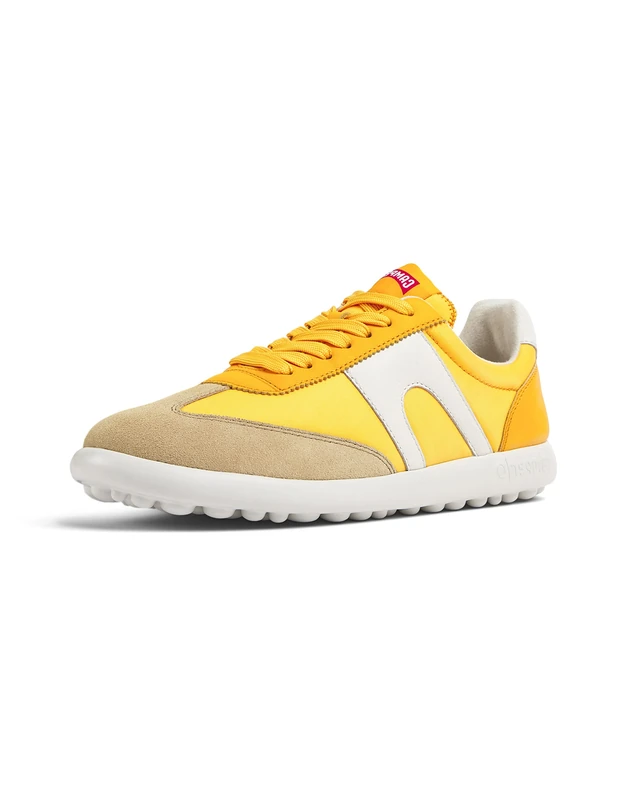 Camper Women's Pelotas XLF K201532 Sneaker, Orange, 7 UK