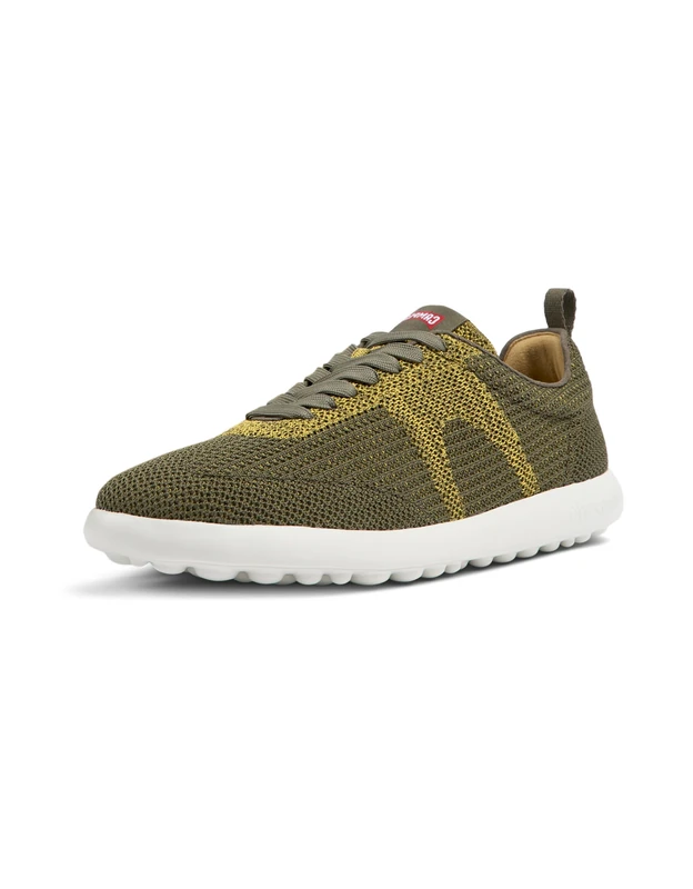 Camper Men's K100597 Pelotas XLF Trainers, Green 018, 7 UK - Image 1