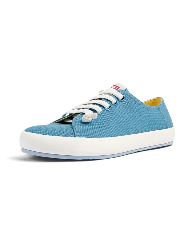 Camper Women's Peu Rambla Vulcanizado 21897 Sneaker, Blue, 2 UK