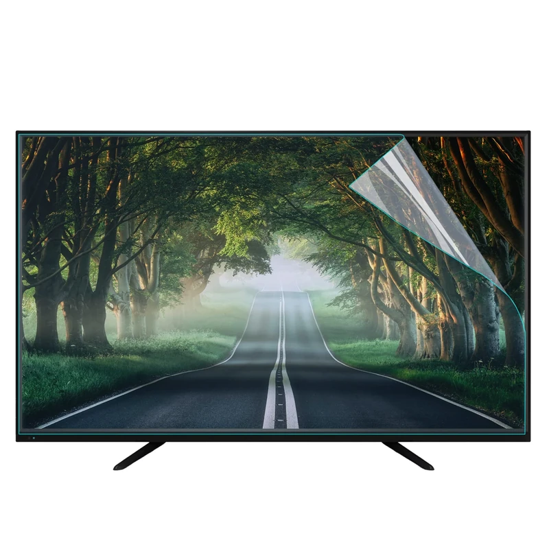 CUNIO 32-75 Inch TV Screen Protector, Blue Light Blocking Filter Film, Matte Anti-Glare Film Ultra-Clear Film for LCD, LED, OLED & QLED 4K HDTV / 48in 1056x596mm