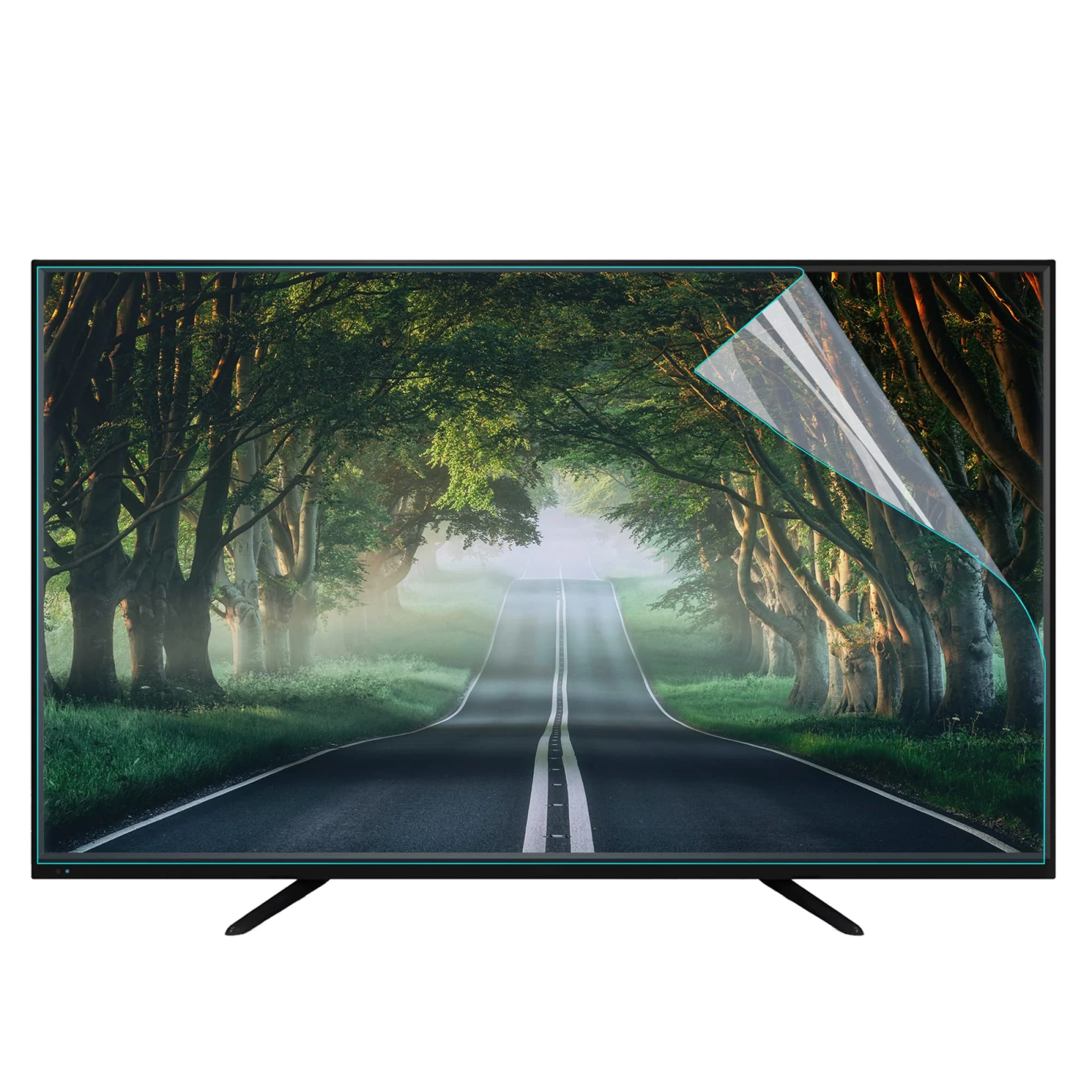 CUNIO 32-75 Inch TV Screen Protector, Blue Light Blocking Filter Film, Matte Anti-Glare Film Ultra-Clear Film for LCD, LED, OLED & QLED 4K HDTV / 75in 1645x930mm