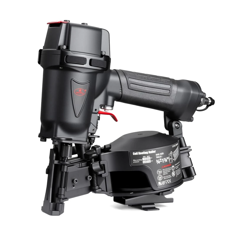 AEROPRO Tools Roofing Nailer 15 Degree Coil Roofing Nails 3/4-Inch up to 1-3/4-Inch CN45RC