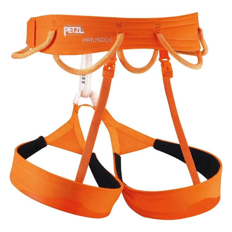 PETZL, Hirundos, Harness, Orange, L, Unisex-Adult