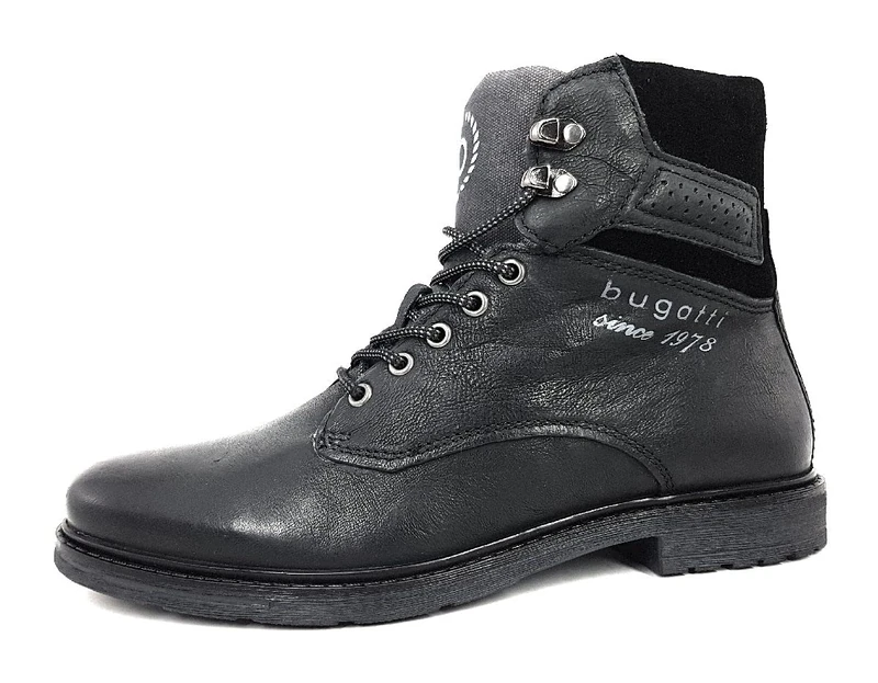 bugatti Men's 323-6225a Warm Lining Boots, black, 8 UK - Image 1