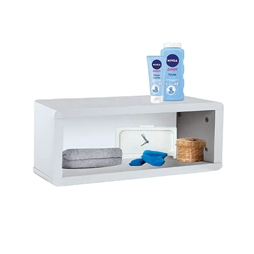 Phoenix Safe Miami 49cm Wall Shelf, White