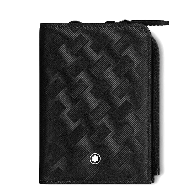 Montblanc Extreme 3.0 129980 Card Holder 3cc Leather Black 11.5cm x 8.5cm x 2cm, Black, 11,5cm, Modern