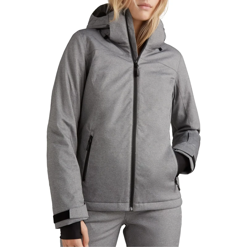 O'Neill Europe Women's Stuvite Snow Jacket, Outdoor Sports Apparel, Black Out, M